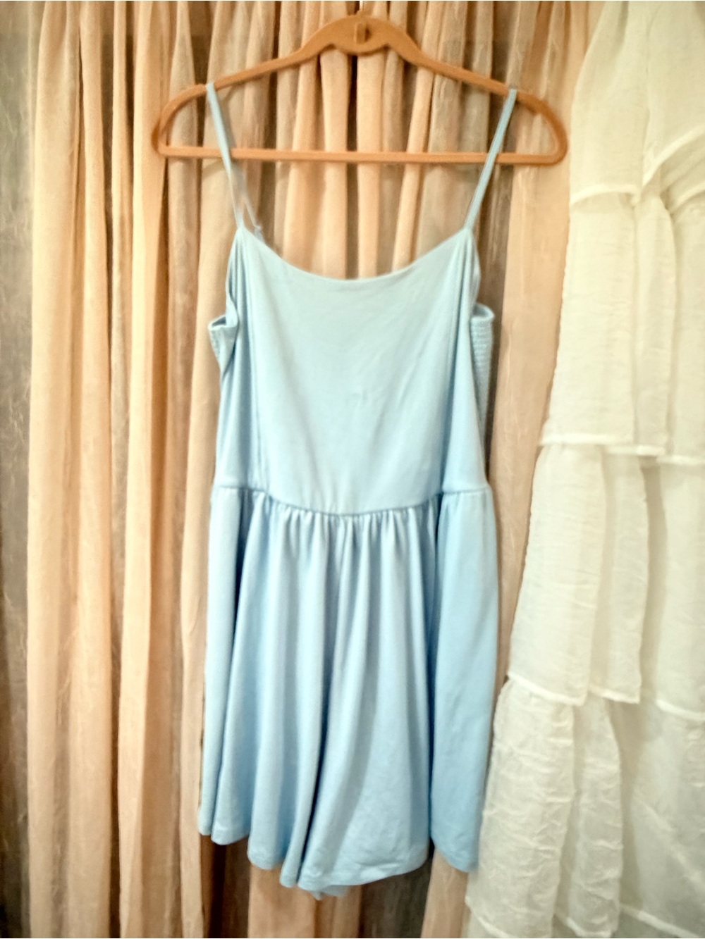 NWT SO Light Blue Spaghetti-Strap Romper
